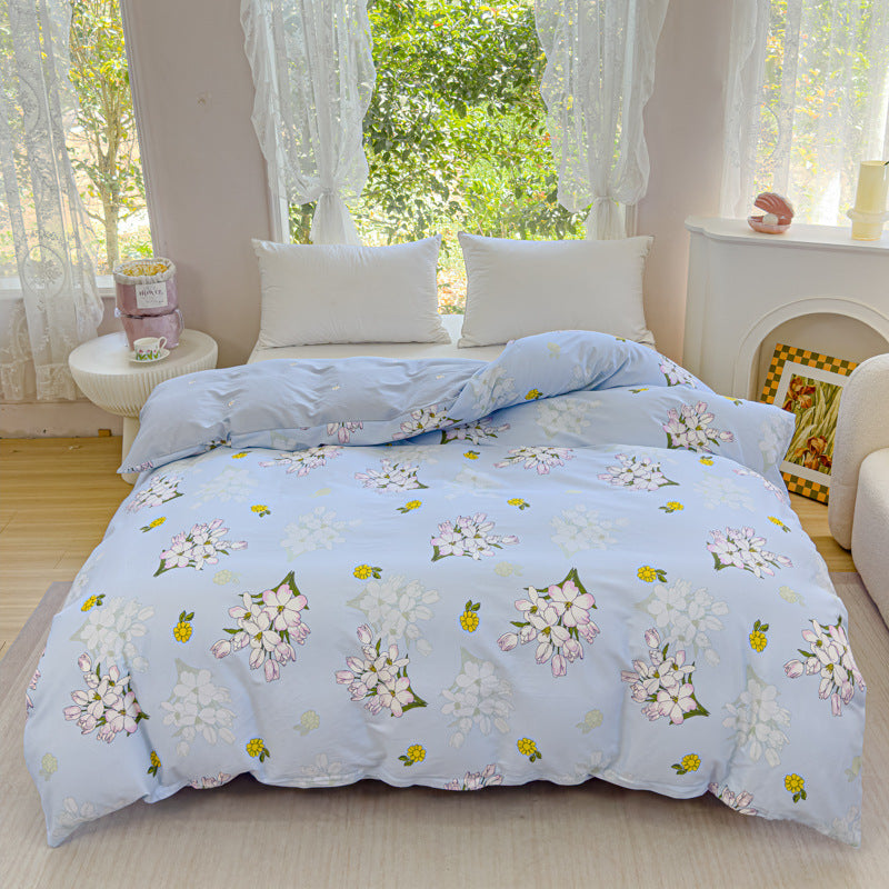 Playful Heart Pattern Duvet Cover Set