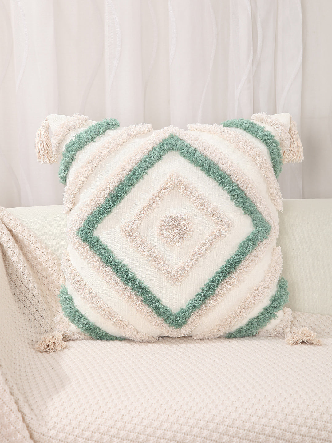 Textured Accent Throw Pillow