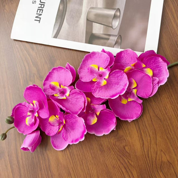 Faux Orchid Floral Spray