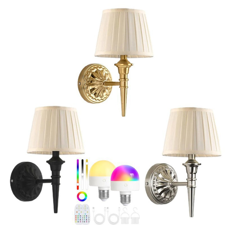 Elegant decorative wall light