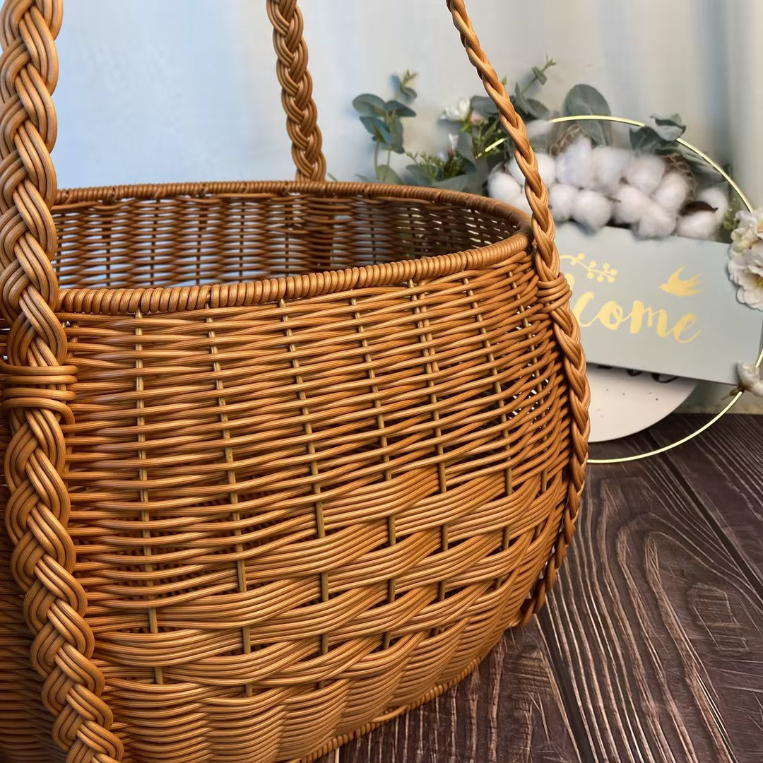 Handcrafted Woven Storage Basket