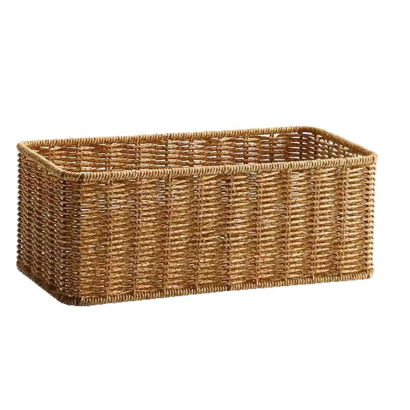 Rectangular Handwoven Storage Basket