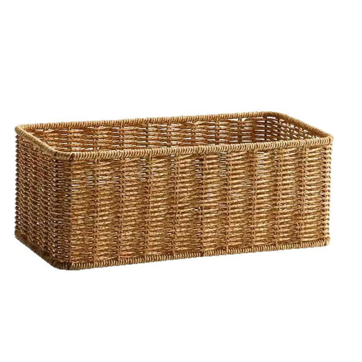 Rectangular Handwoven Storage Basket