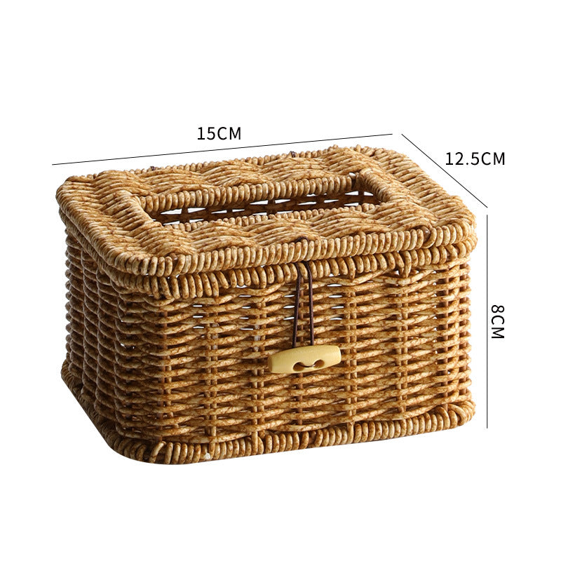 Handcrafted Basket Storage Box