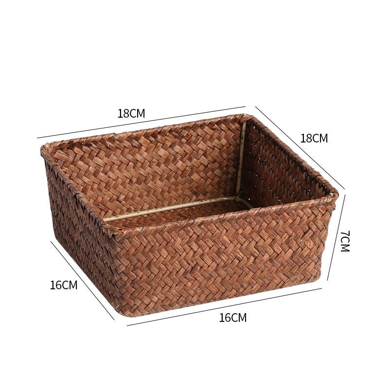 Natural Woven Storage Basket