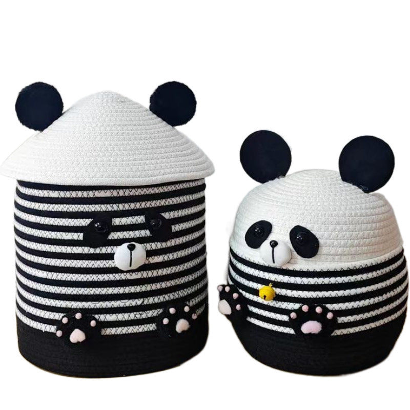 Funny Seat Pouf in Panda Design