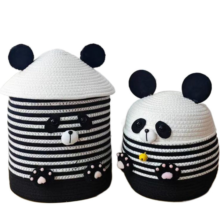 Funny Seat Pouf in Panda Design