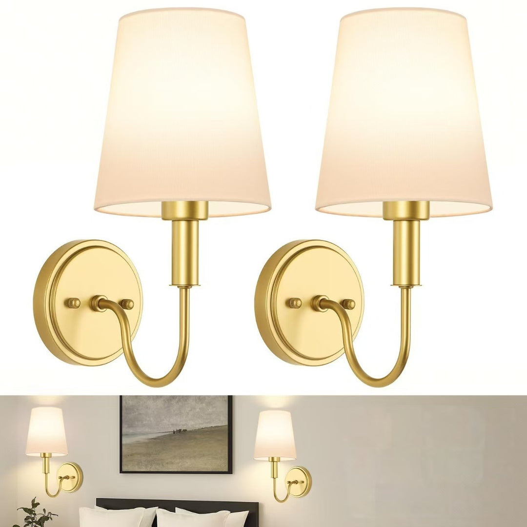 Decorative Pleated Shade Wall Lamp