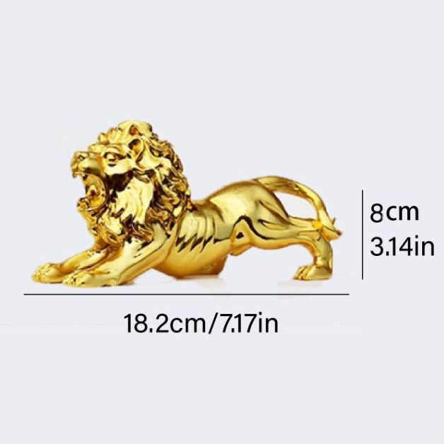 Majestic Lion Figurine