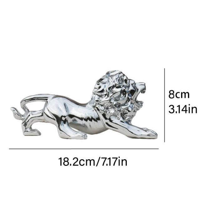 Majestic Lion Figurine