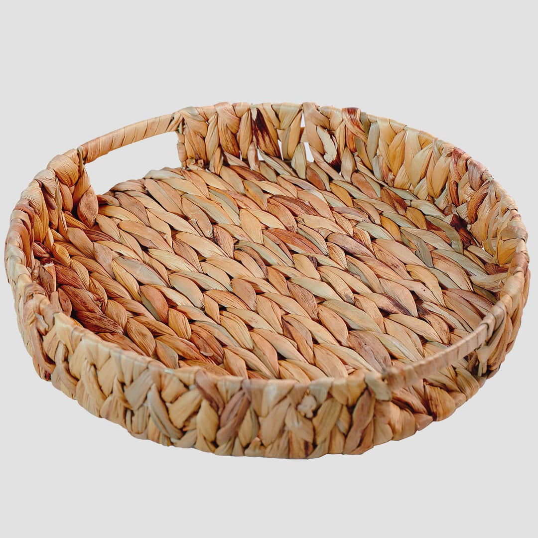 Decorative Storage Basket Made of Woven Natural Material