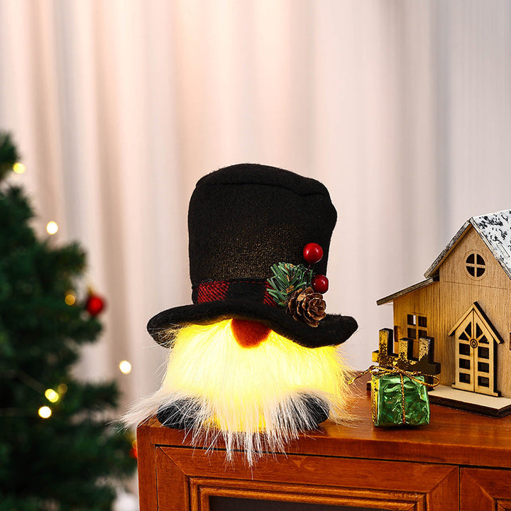 Illuminated Santa Claus Figure
