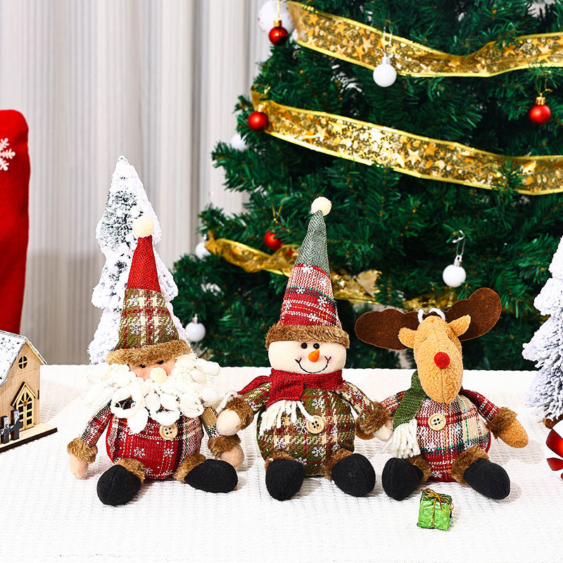 Decorative Christmas Moose Figure