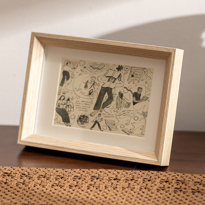 Decorative Floral Artwork Frame