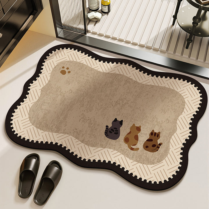 Pet-Themed Eco-Friendly Area Rug