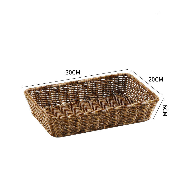 Natural Woven Storage Tray