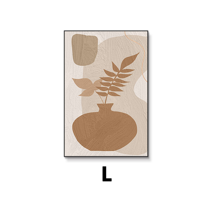 Floral Abstract Textured Wall Art