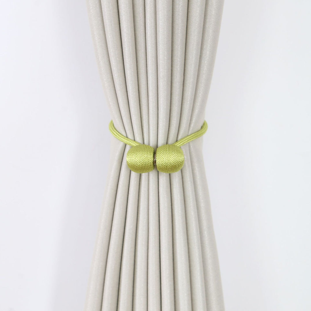 Decorative curtain tieback