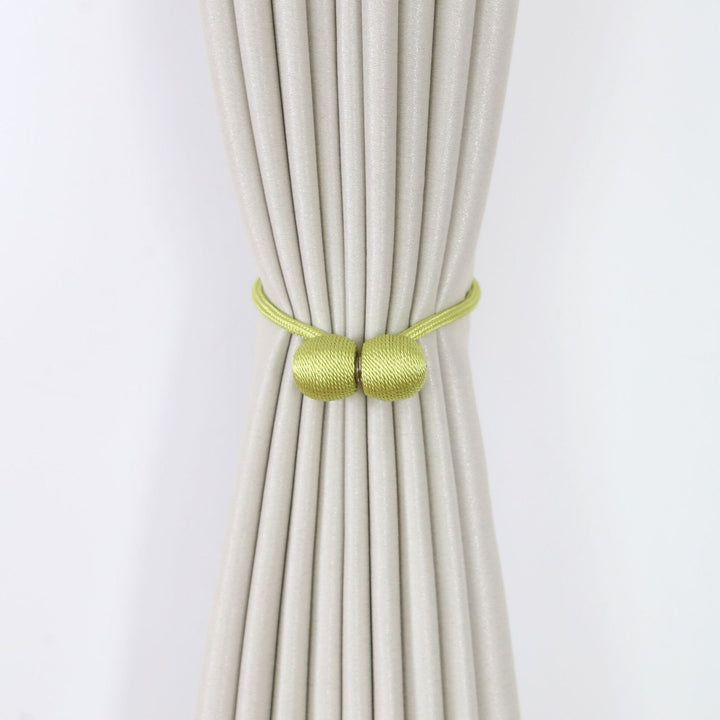Decorative curtain tieback