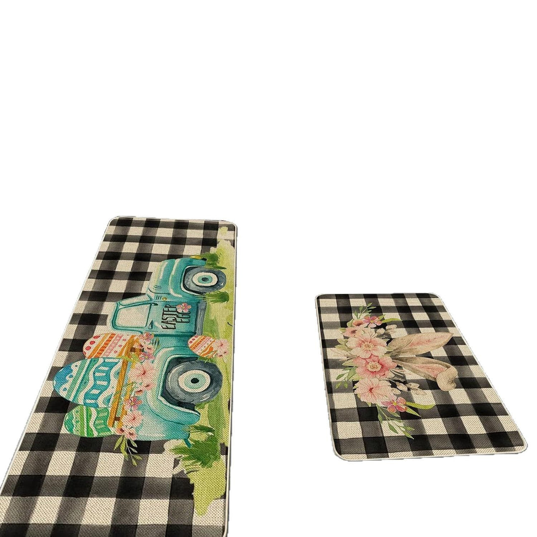 Children's Easter-Themed Kitchen Floor Mat