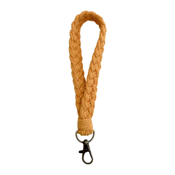 Braided Rope Keychain Holder