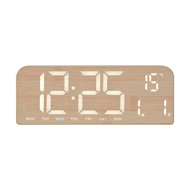 Digital Multifunctional Alarm Clock with Temperature Display