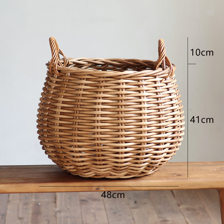 Handcrafted storage basket