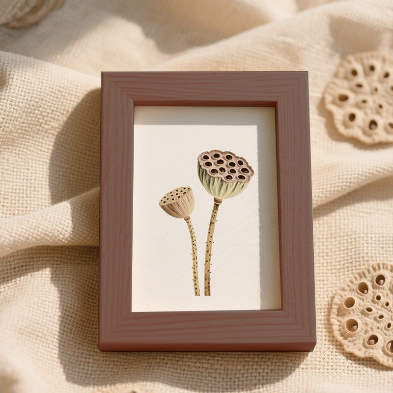 Decorative Botanical Illustration Frame