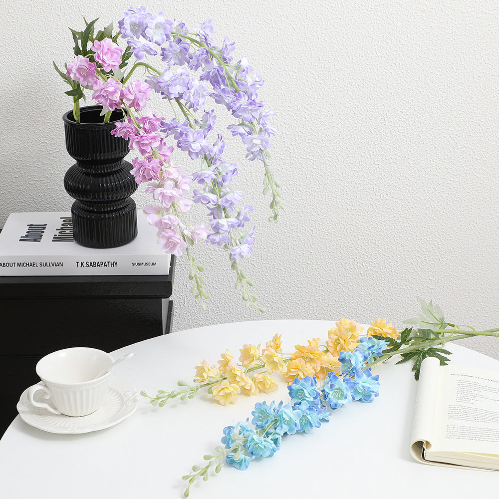 Artificial Delphinium Branch