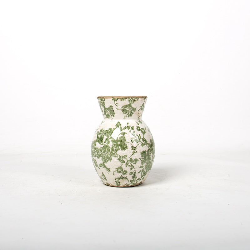Floral Ceramic Vase