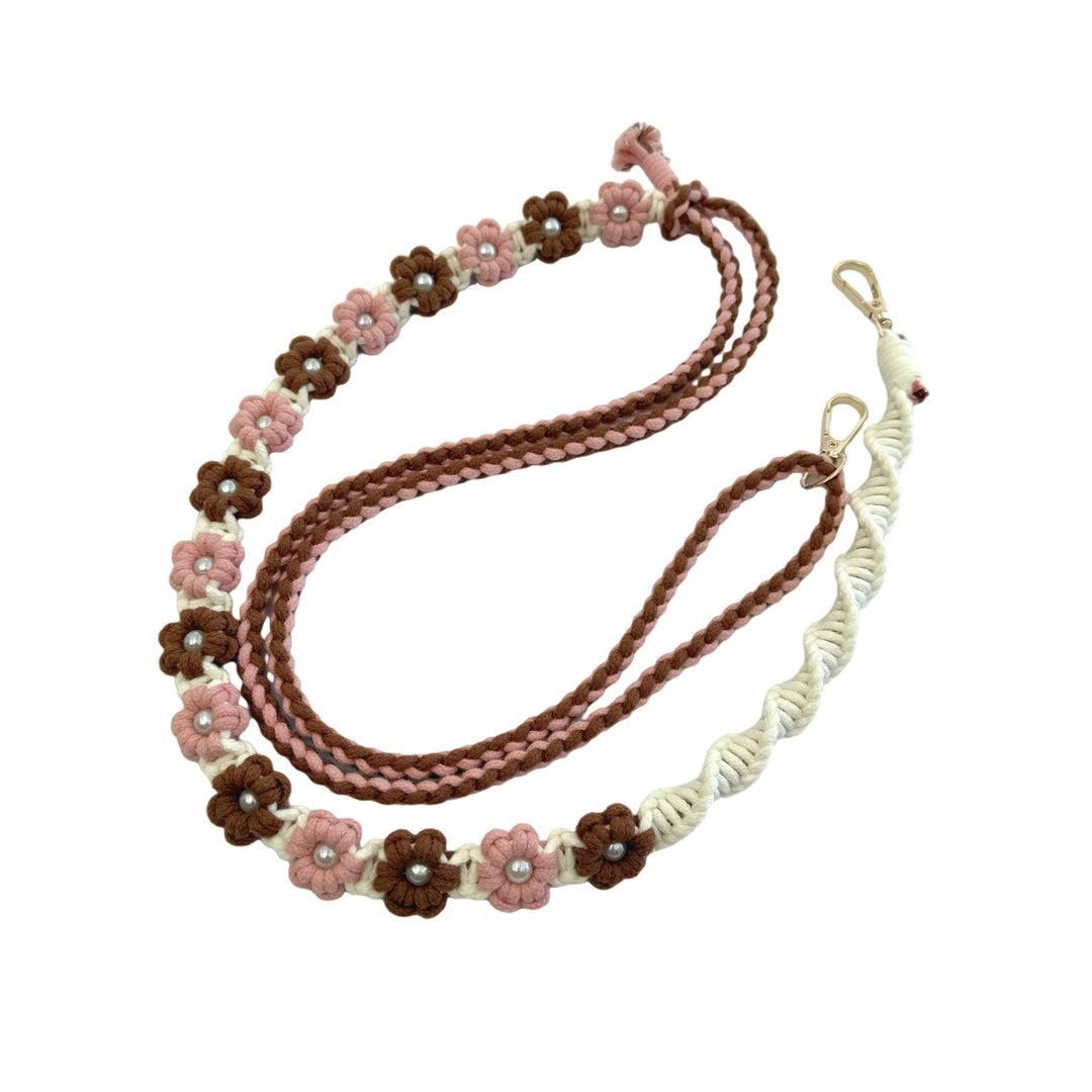 Stylish Floral Embroidered Dog Leash