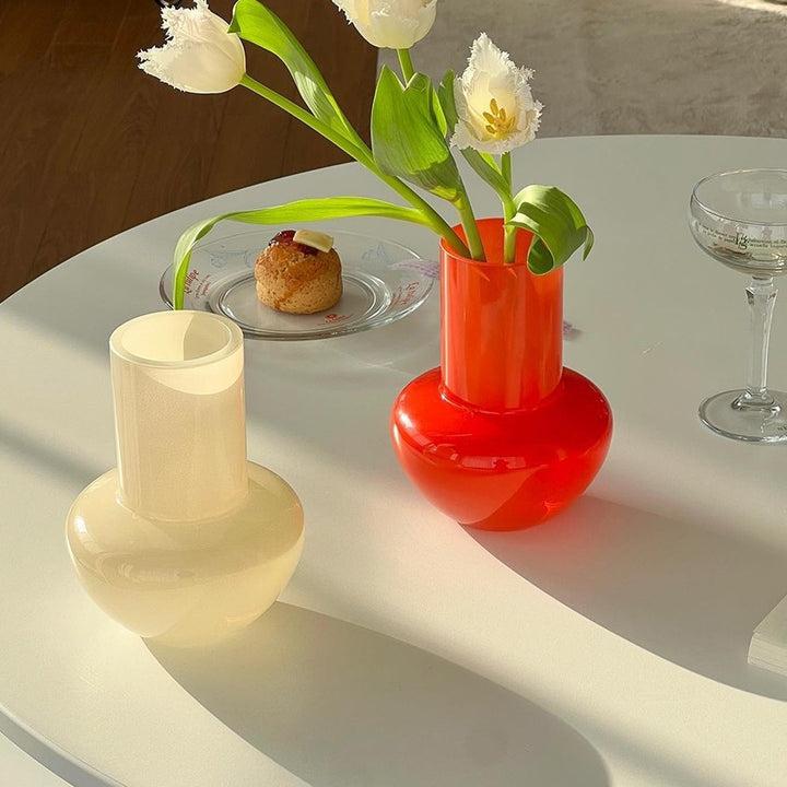 Contemporary Glass Floral Display