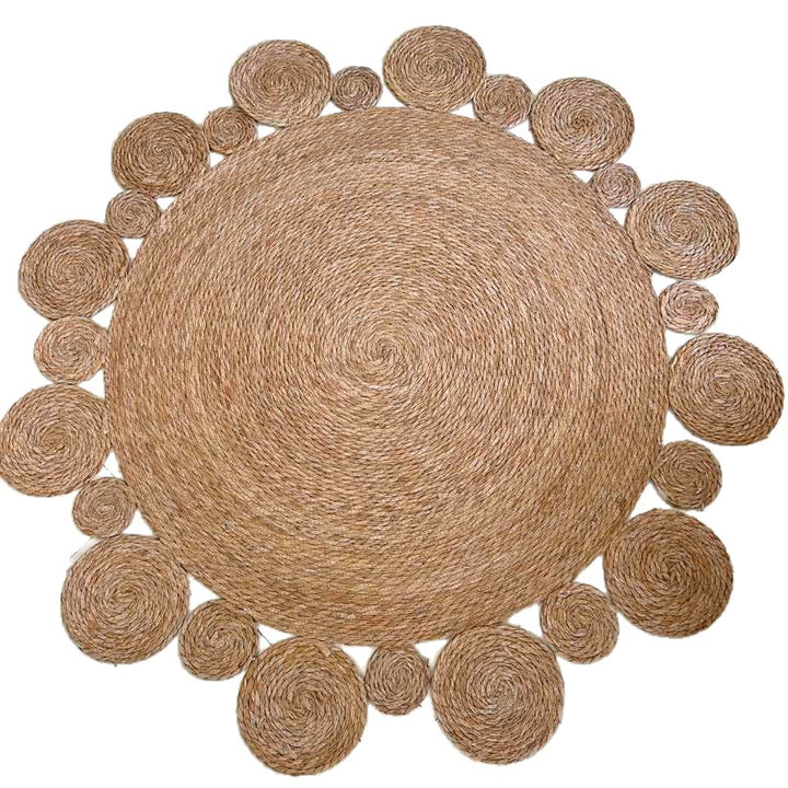 Natural fiber carpet
