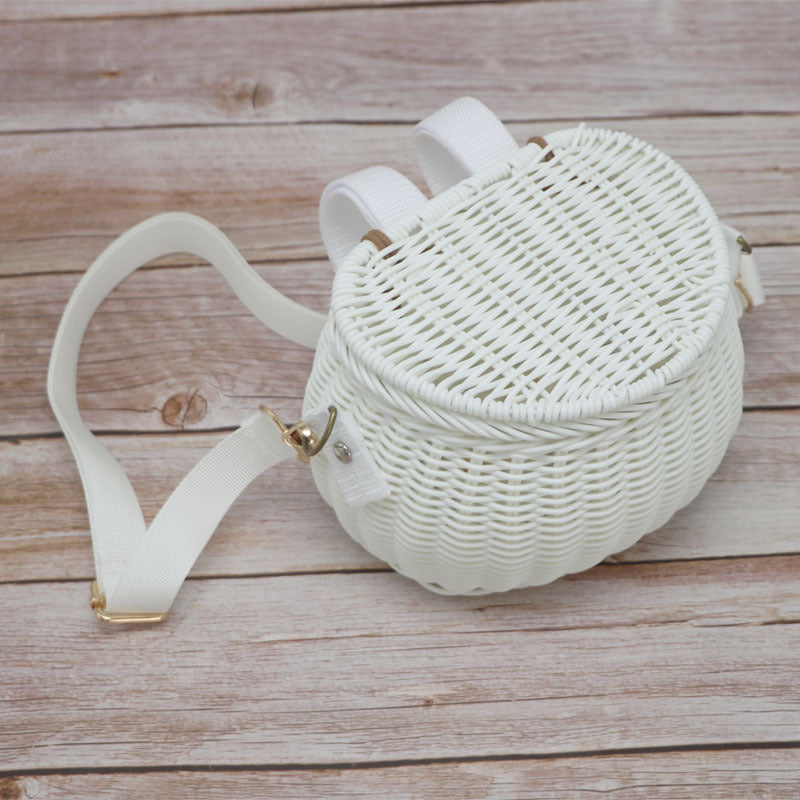 Handmade basket bag