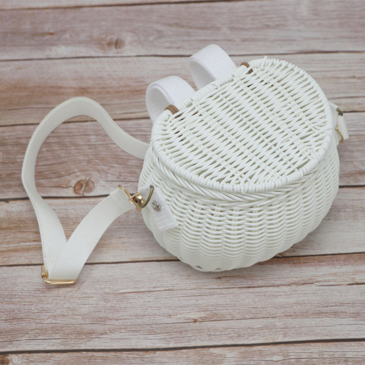 Handmade basket bag
