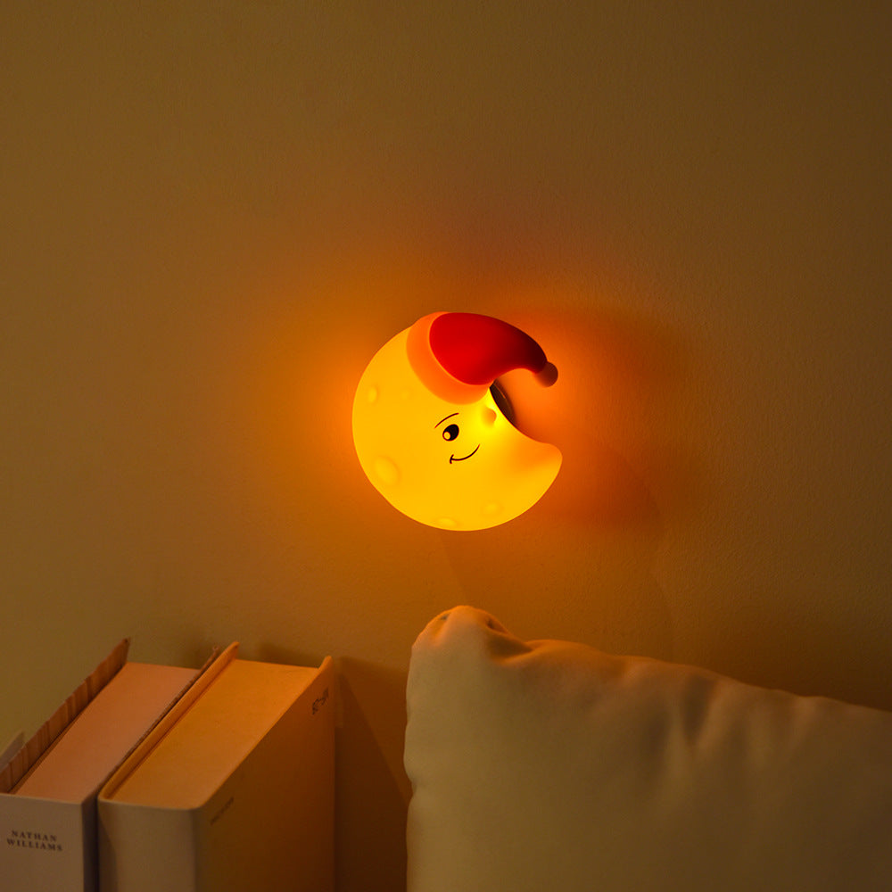 Cute LED Cloud Wall Night Light for the Children's Room with a Soft Warm Glow