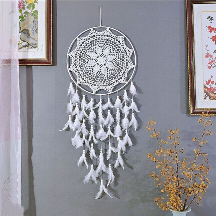 Feather Dreamcatcher Wall Hanging