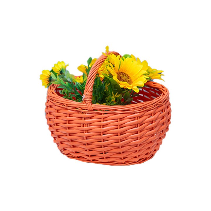 Decorative Woven Flower Basket