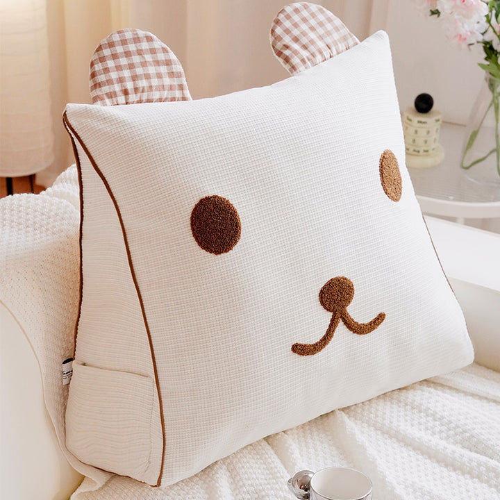 Panda-Shaped Decorative Pillow