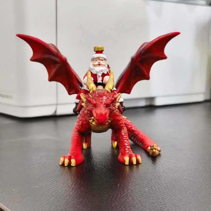 Fantastic Christmas figure in dragon design