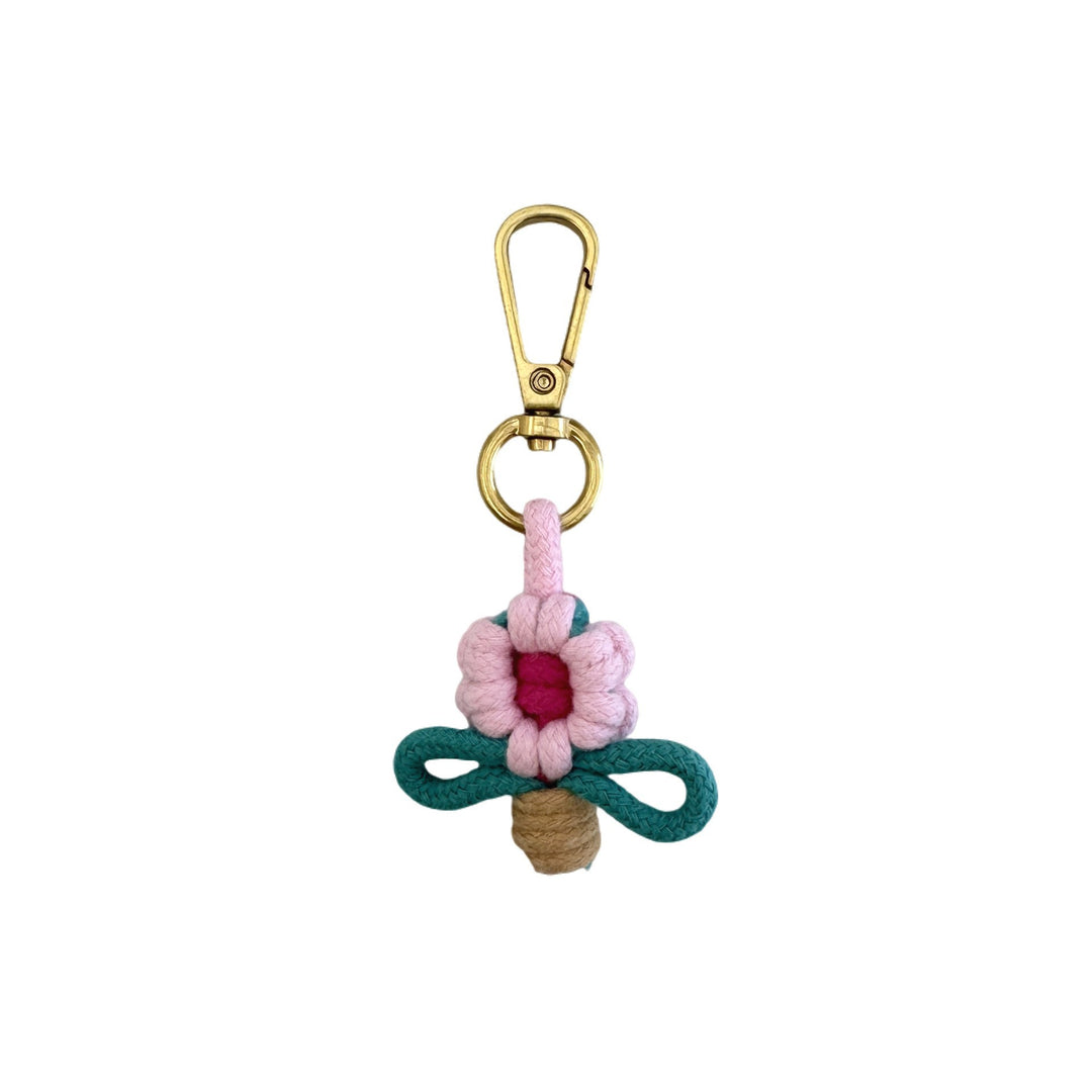 Decorative Floral Keychain