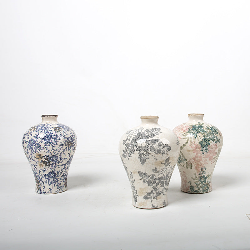 Decorative ceramic vase