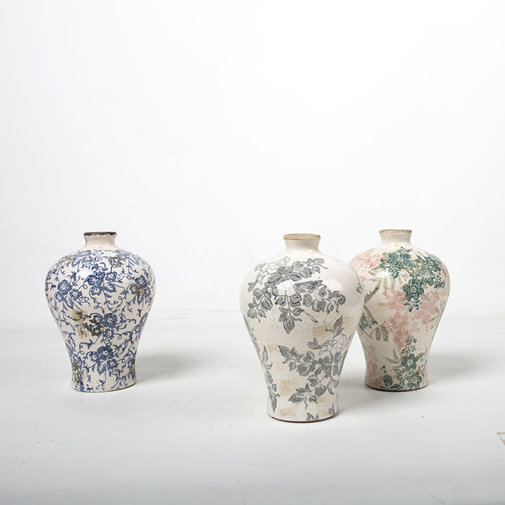Decorative ceramic vase