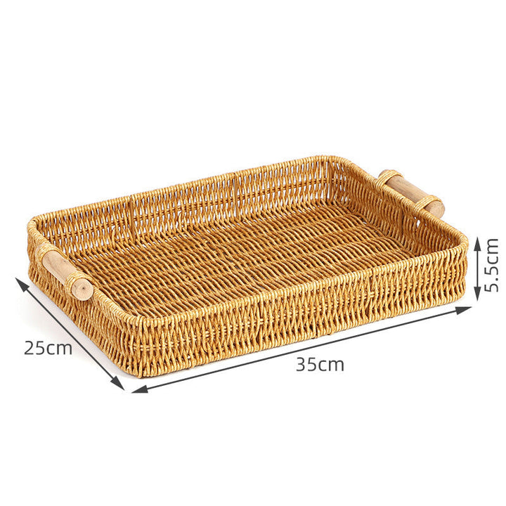 Rectangular Woven Storage Basket
