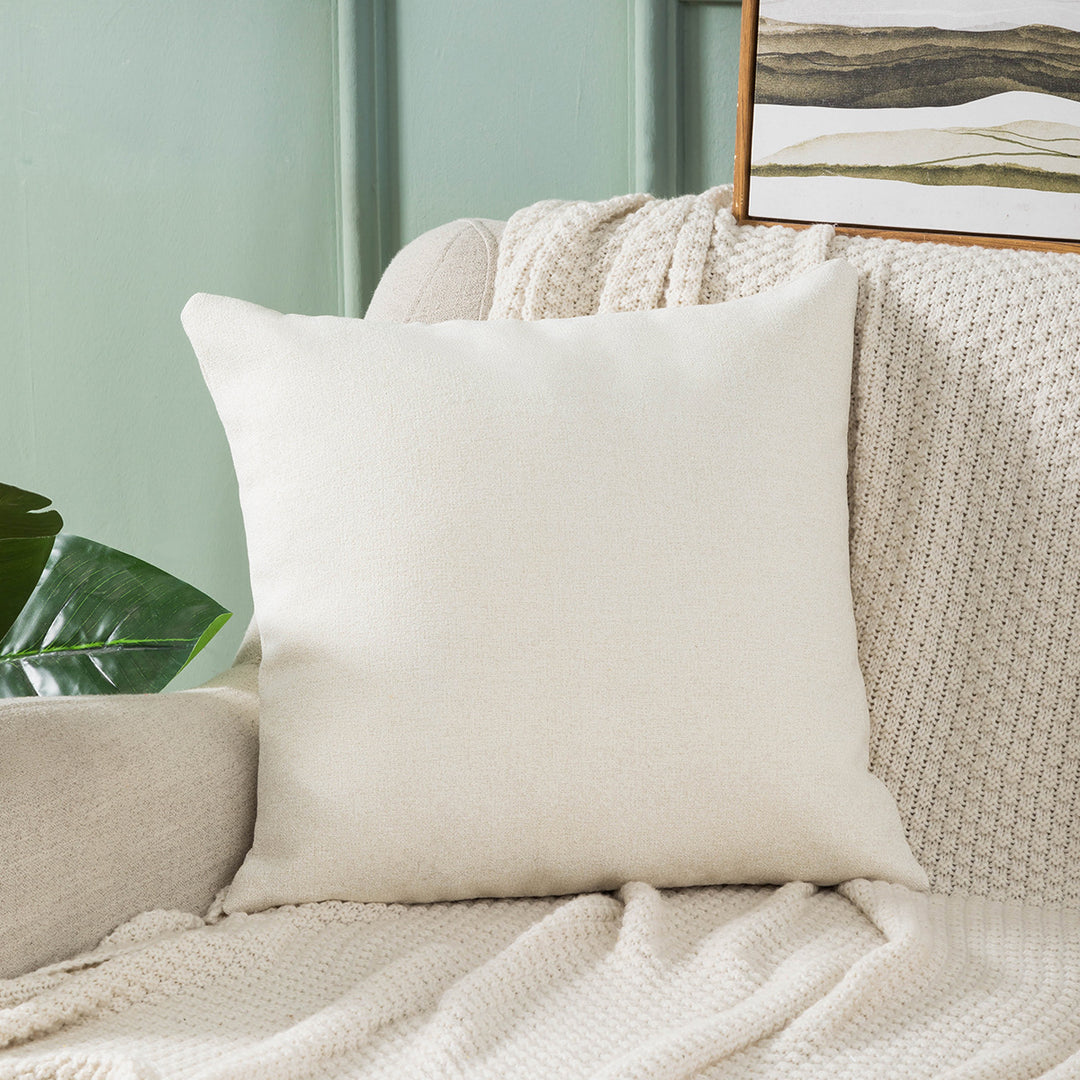 Soft Textured Decorative Throw Pillow