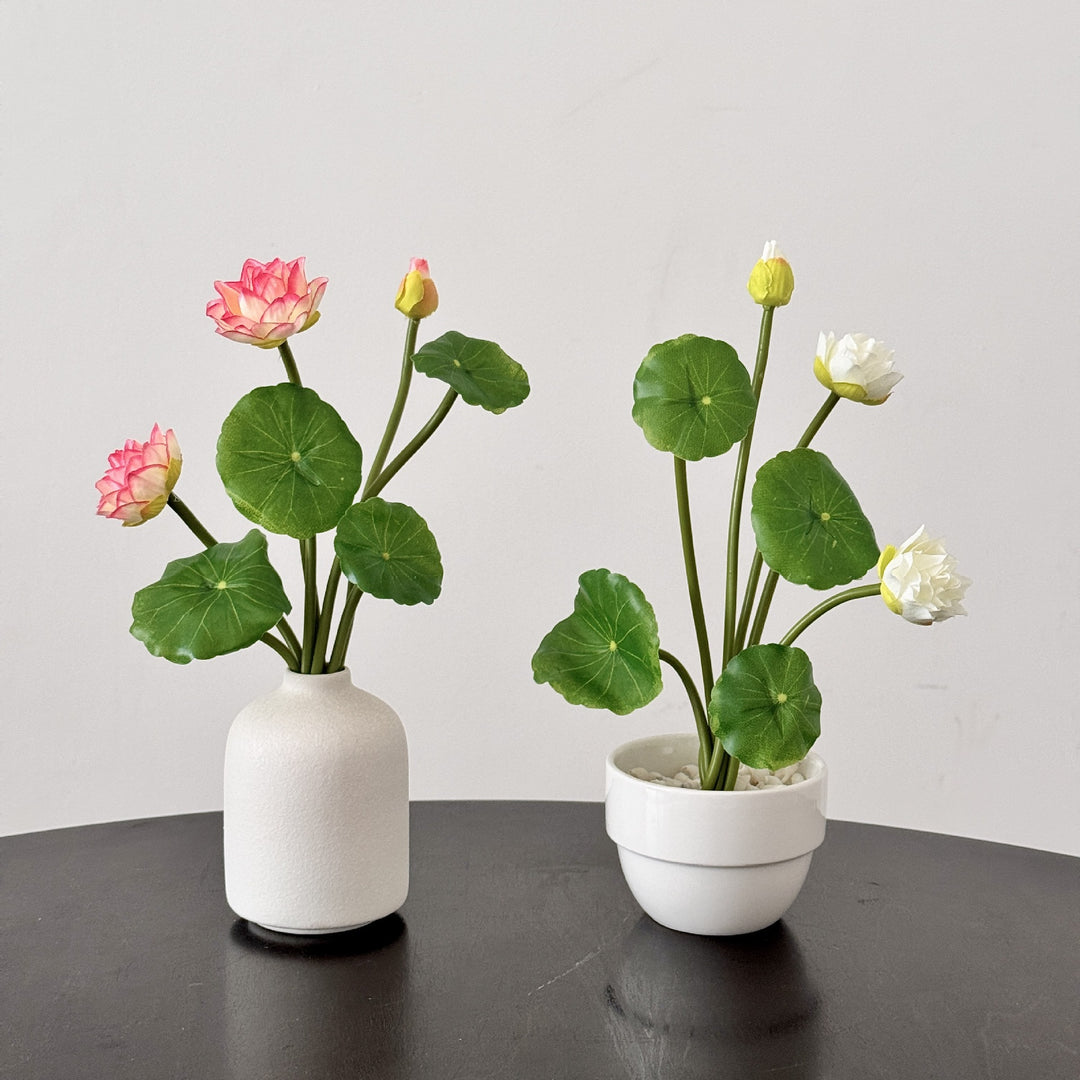 Artificial Lotus Flower Bouquet
