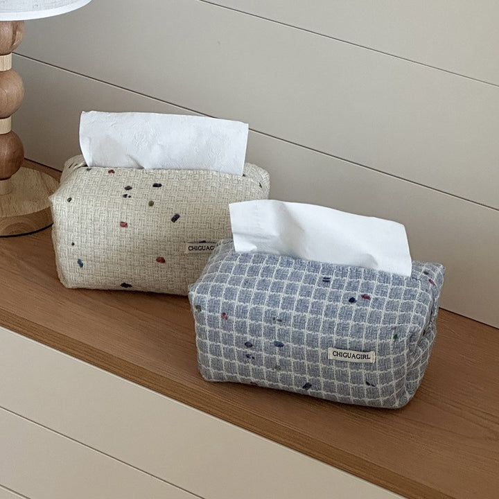 Cozy Fabric Tissue Box Cover