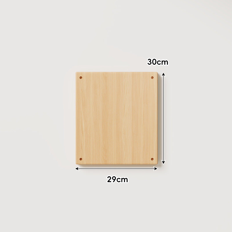 Solid Beech Wood Threaded Round Furniture Legs Set for Sofa Table Cabinet