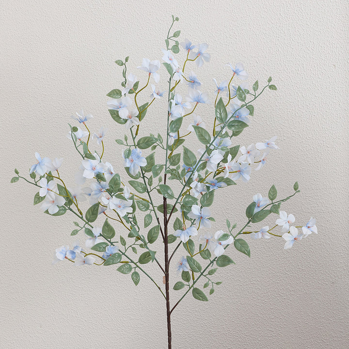 Artificial bouquet with delicate flowers