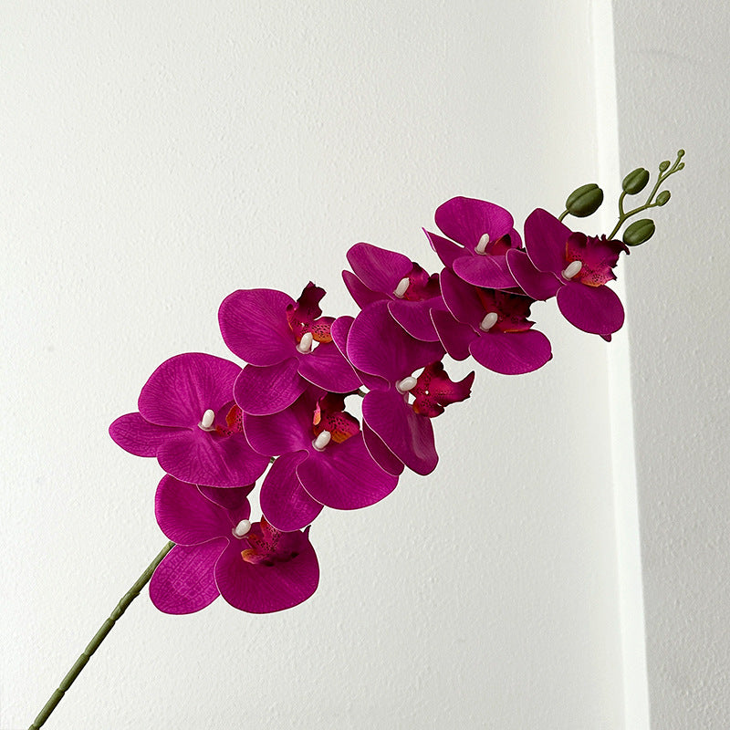 Elegant Faux Orchid Floral Stem